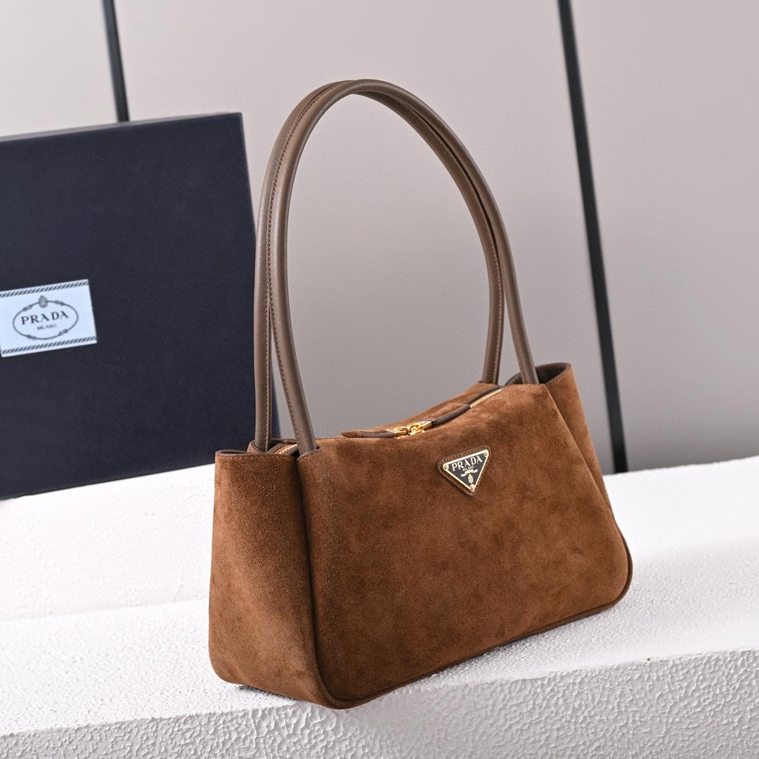 Prada Suede Medium Shoulder bag