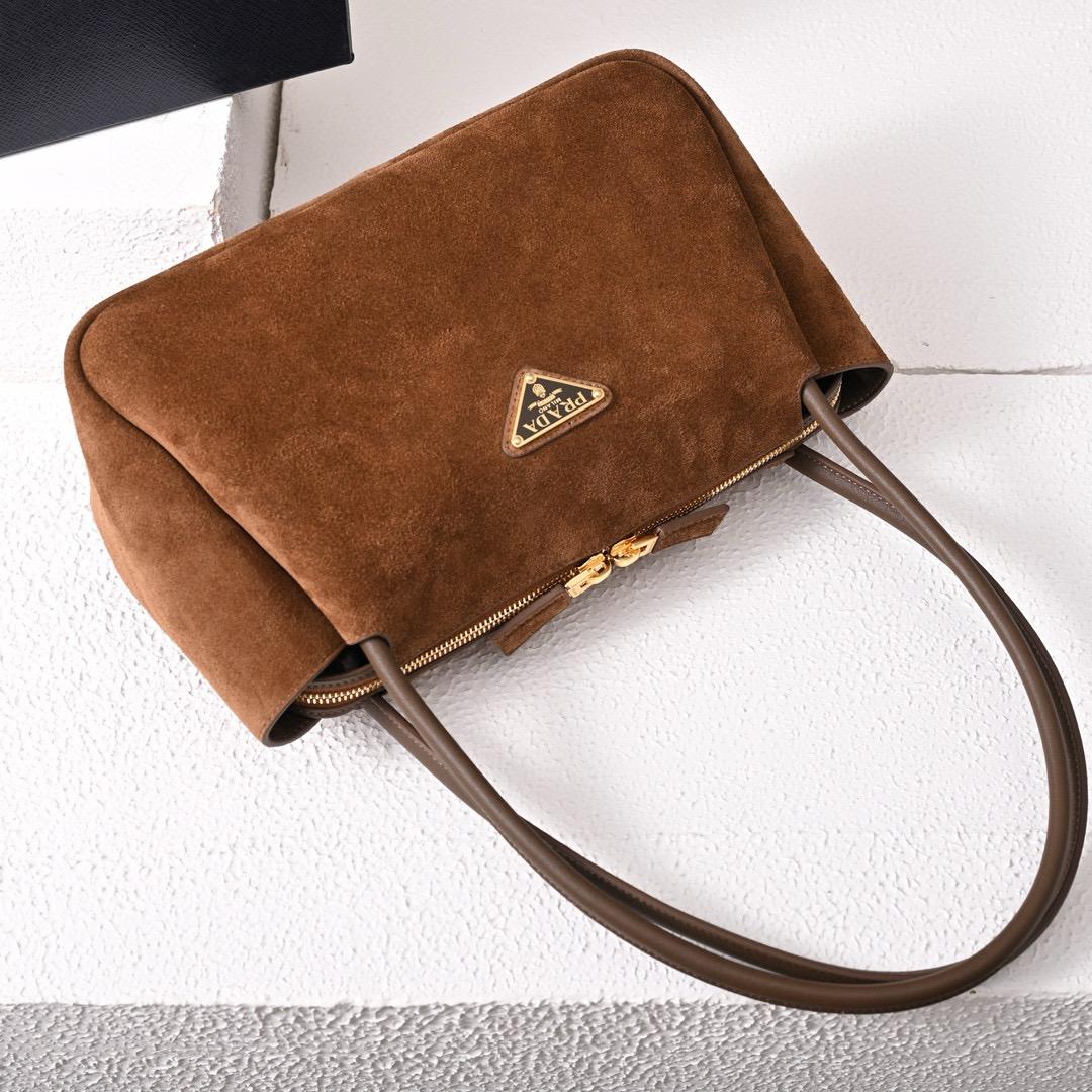 Prada Suede Medium Shoulder bag