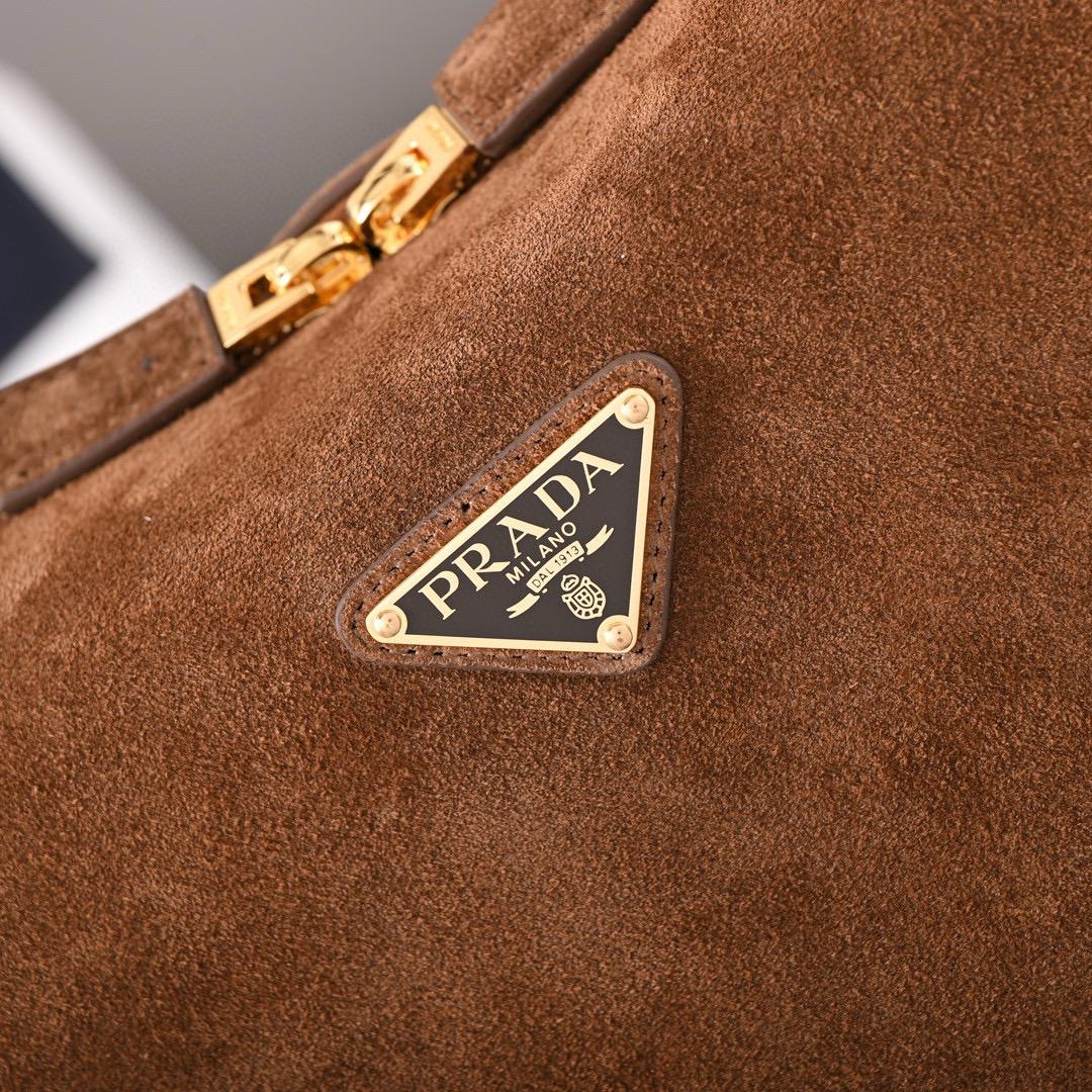 Prada Suede Medium Shoulder bag