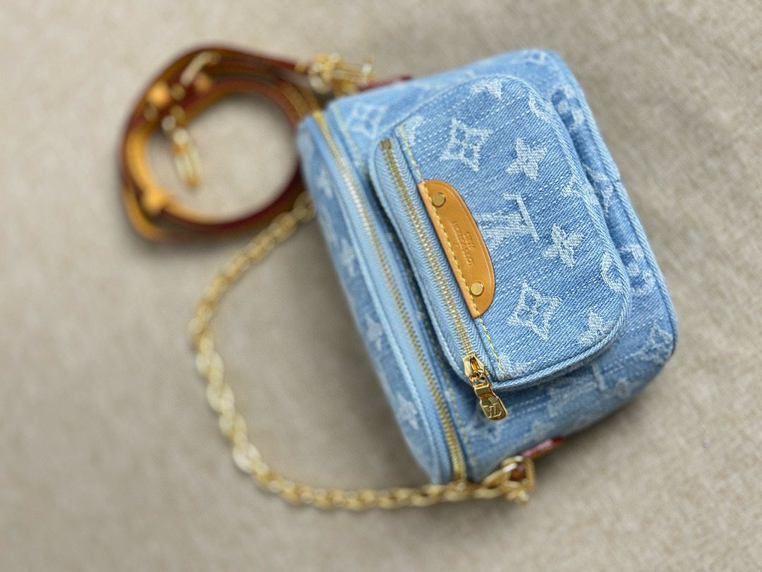 Louis Vuitton Denim Mini bumbag