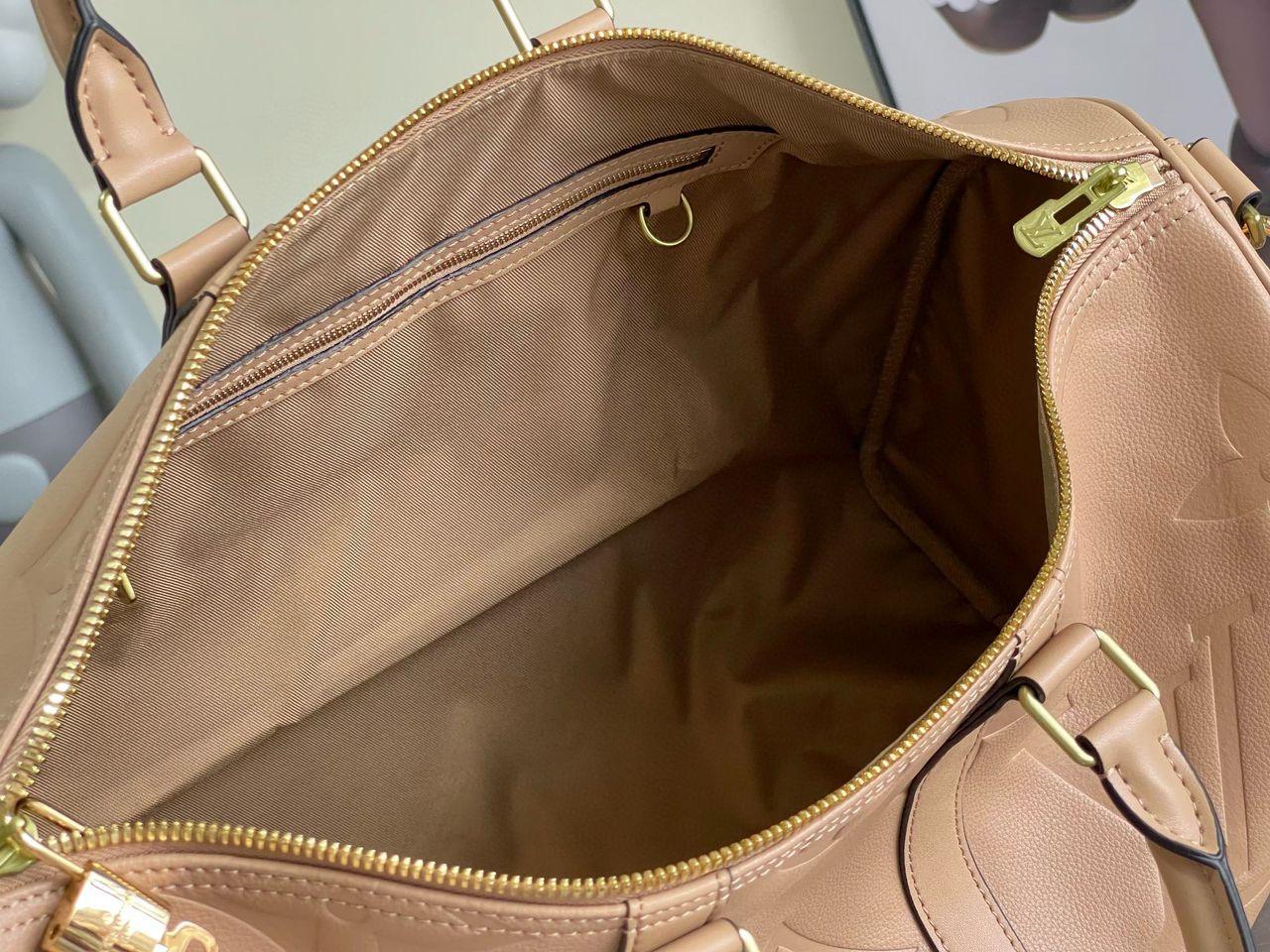 Louis Vuitton Keepall 45 Empreinte leather