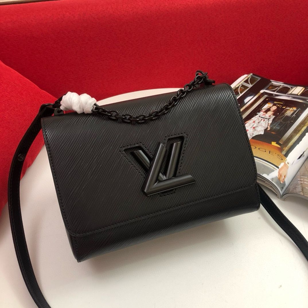 Louis Vuitton Twist MM all black edition