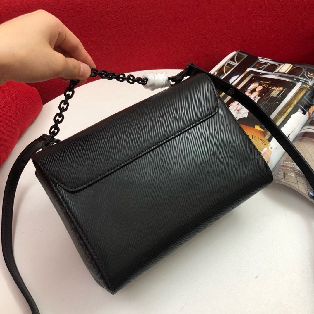 Louis Vuitton Twist MM all black edition