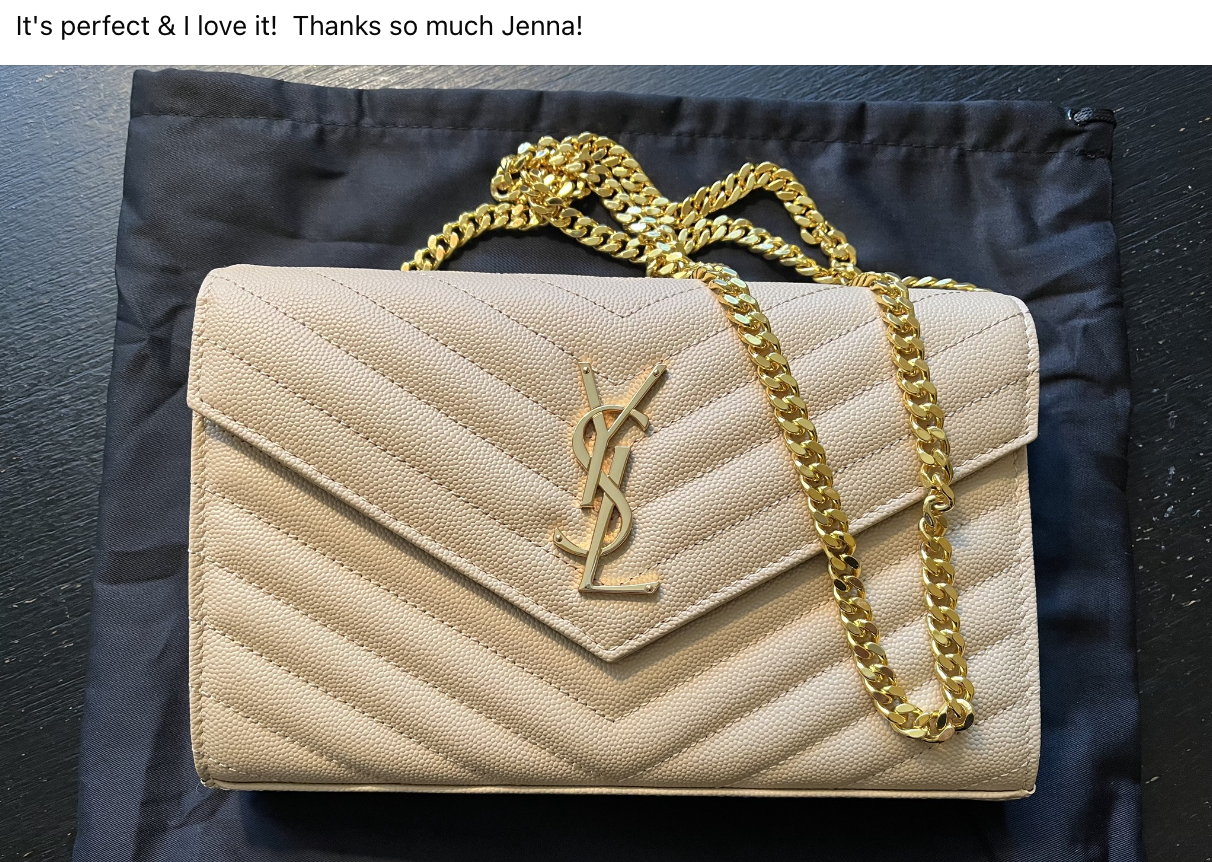 A review of Envelope Chain bag