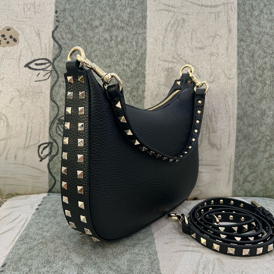 Valentino Rockstud Hobo bag