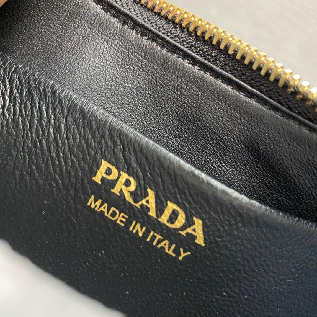 Prada Arqué leather Small shoulder bag