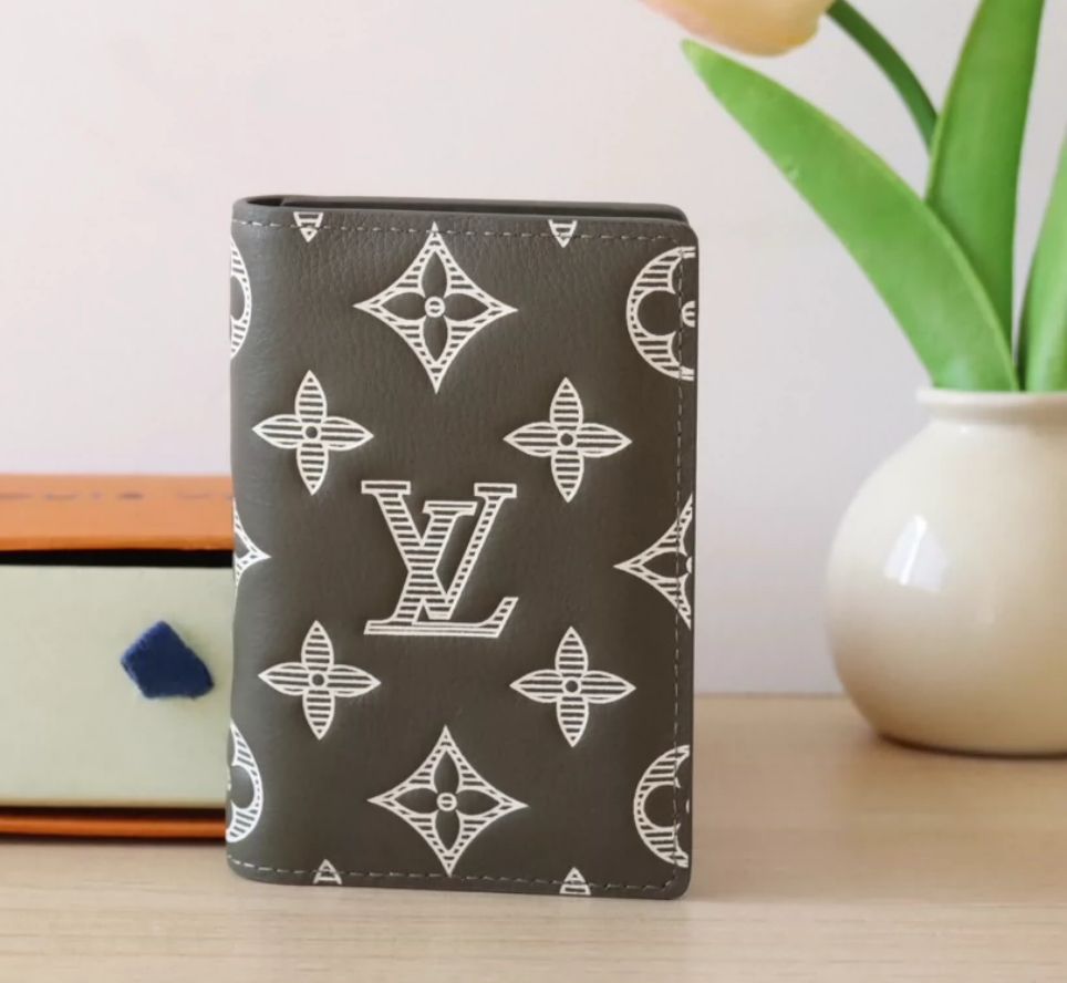 Louis Vuitton Pocket Organizer Shadow leather
