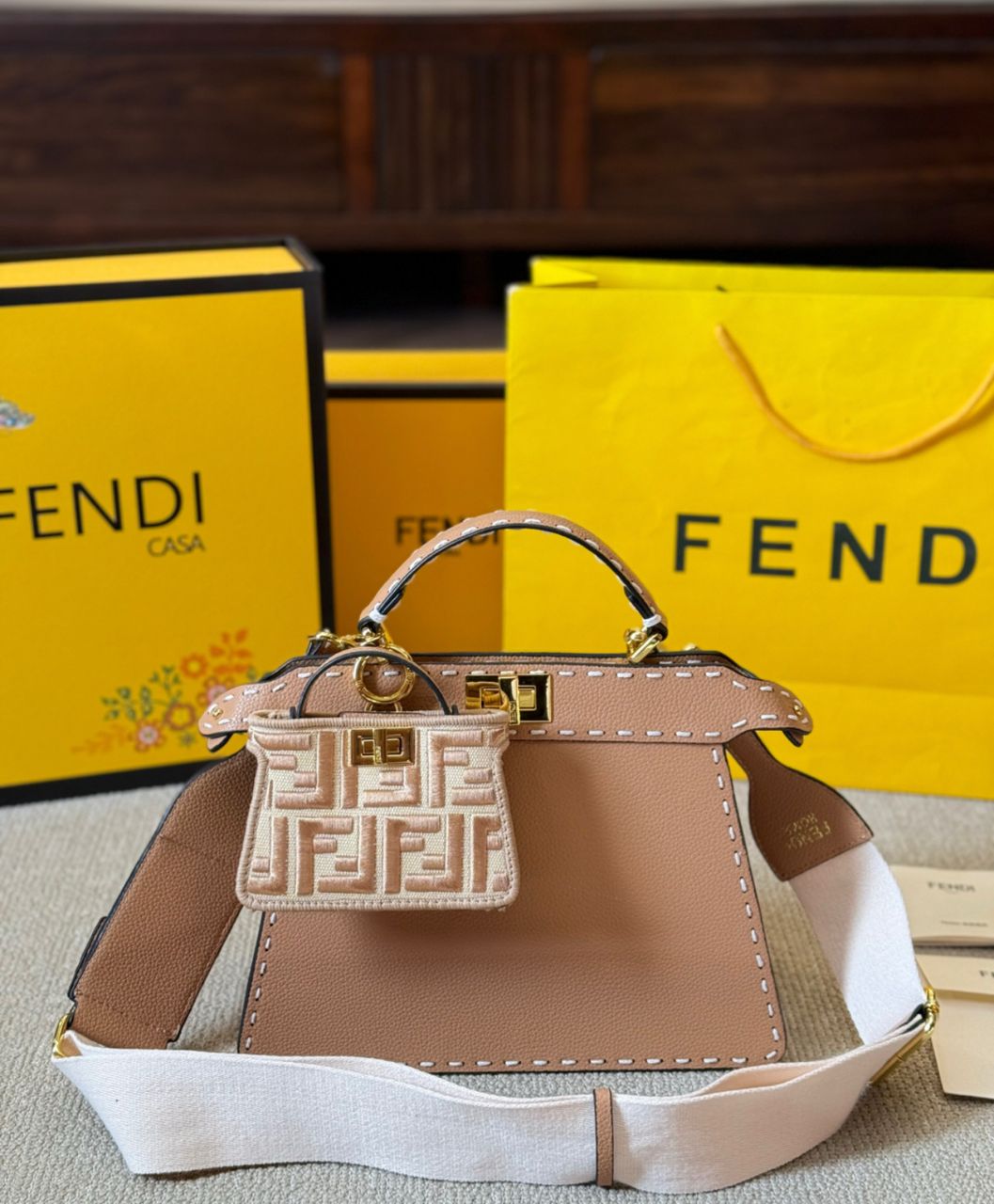Fendi Peekaboo Small leather bag