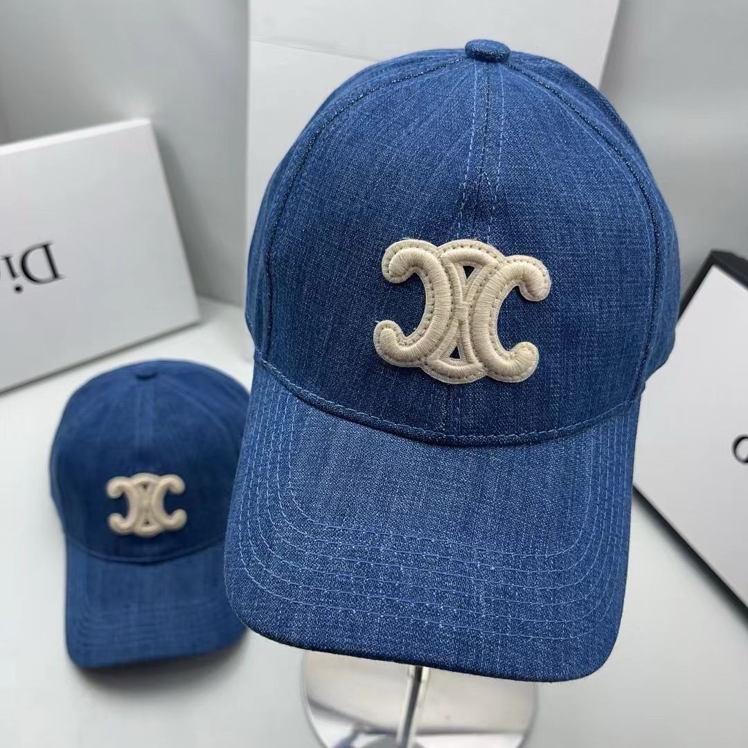 Celine Denim Baseball hat