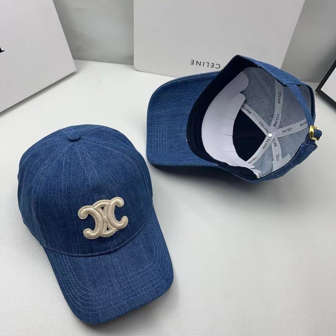 Celine Denim Baseball hat