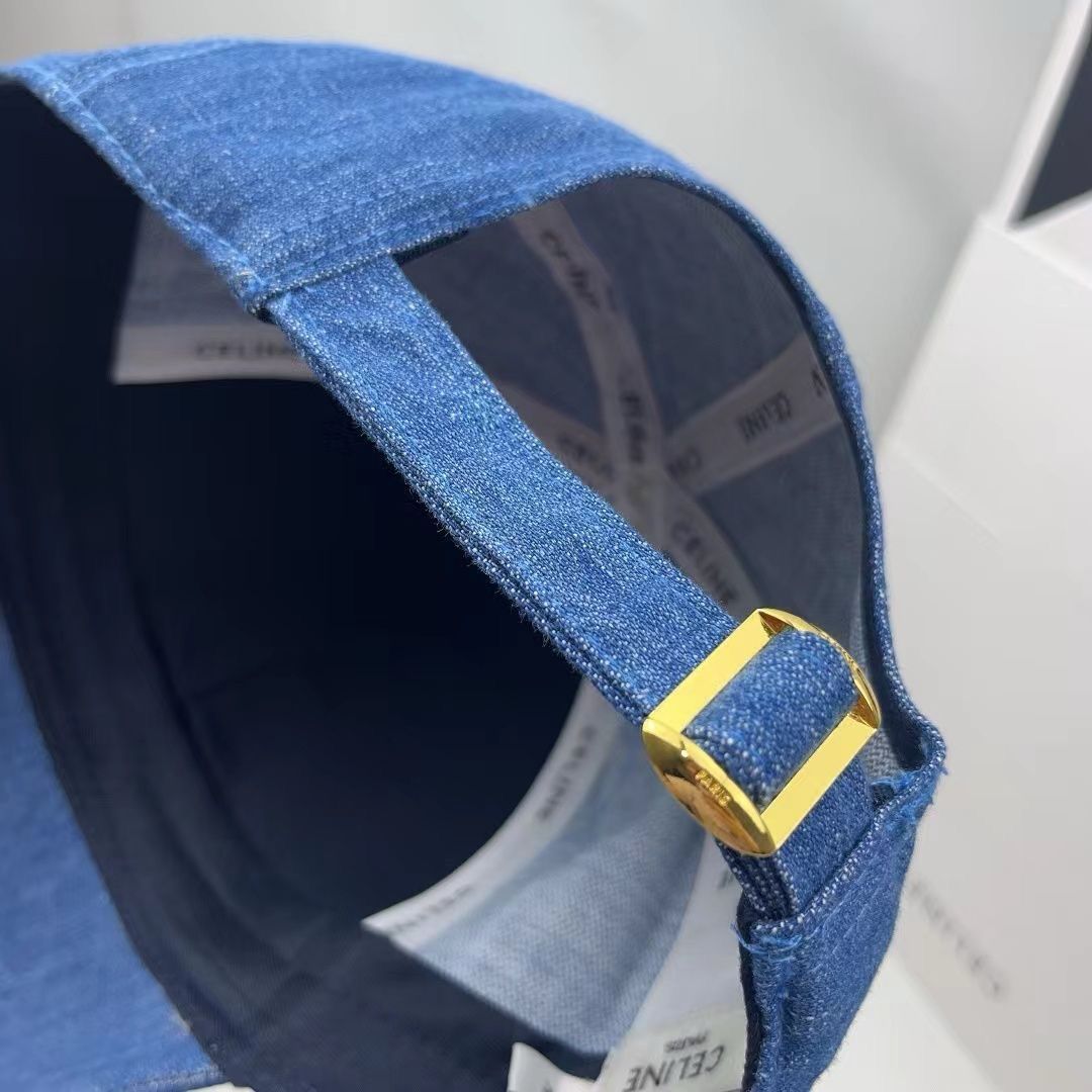 Celine Denim Baseball hat