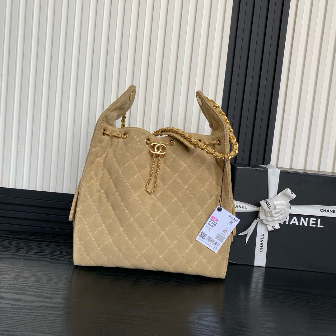 Chanel 25 Medium Suede bag
