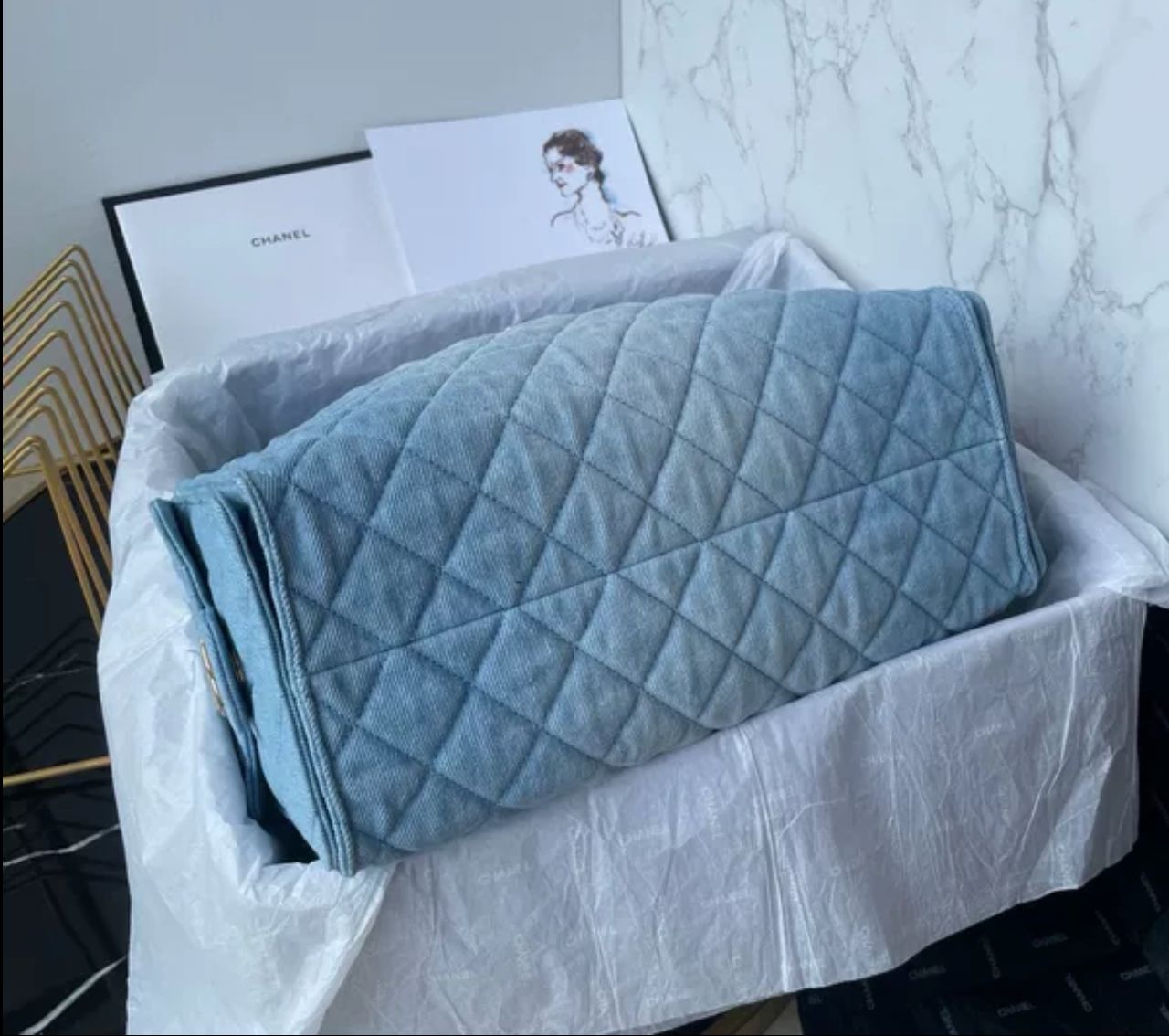 Chanel 25 Denim Medium bag