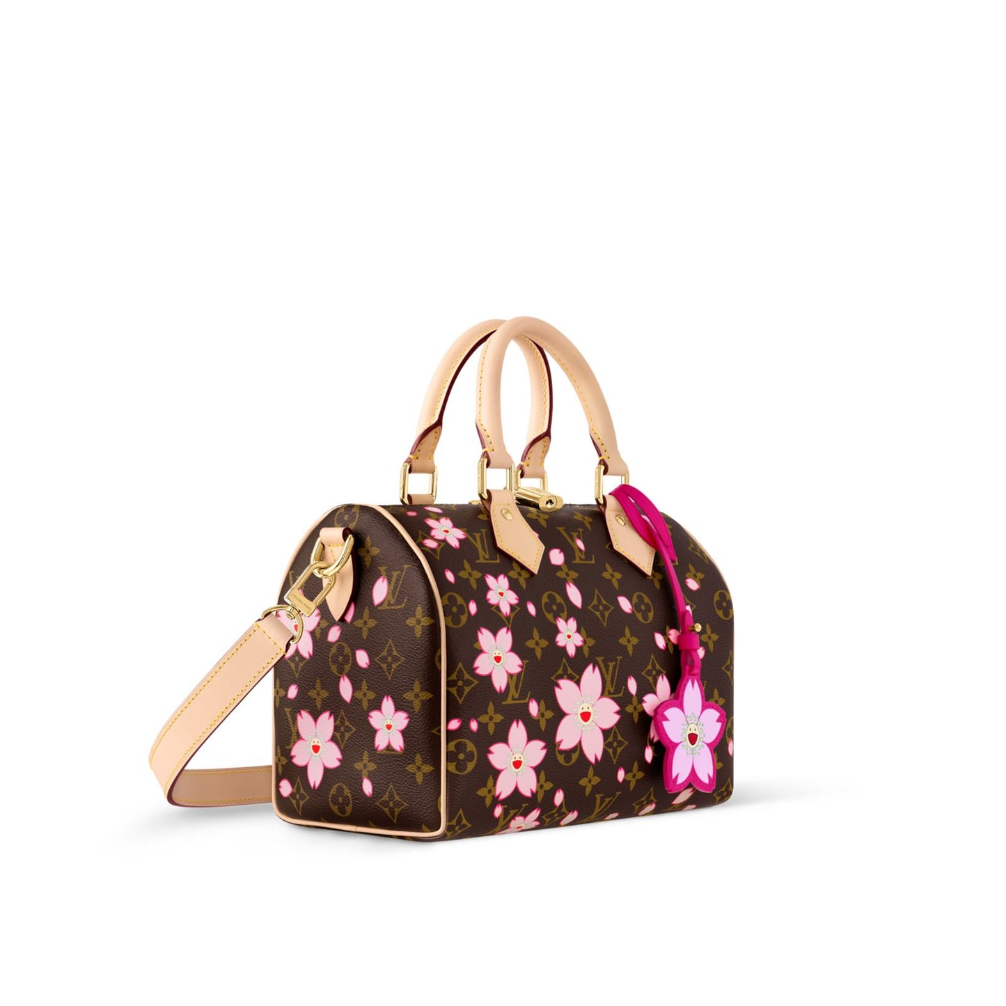 Louis Vuitton LV x TM Speedy Bandoulière 25 Cherry Blossom