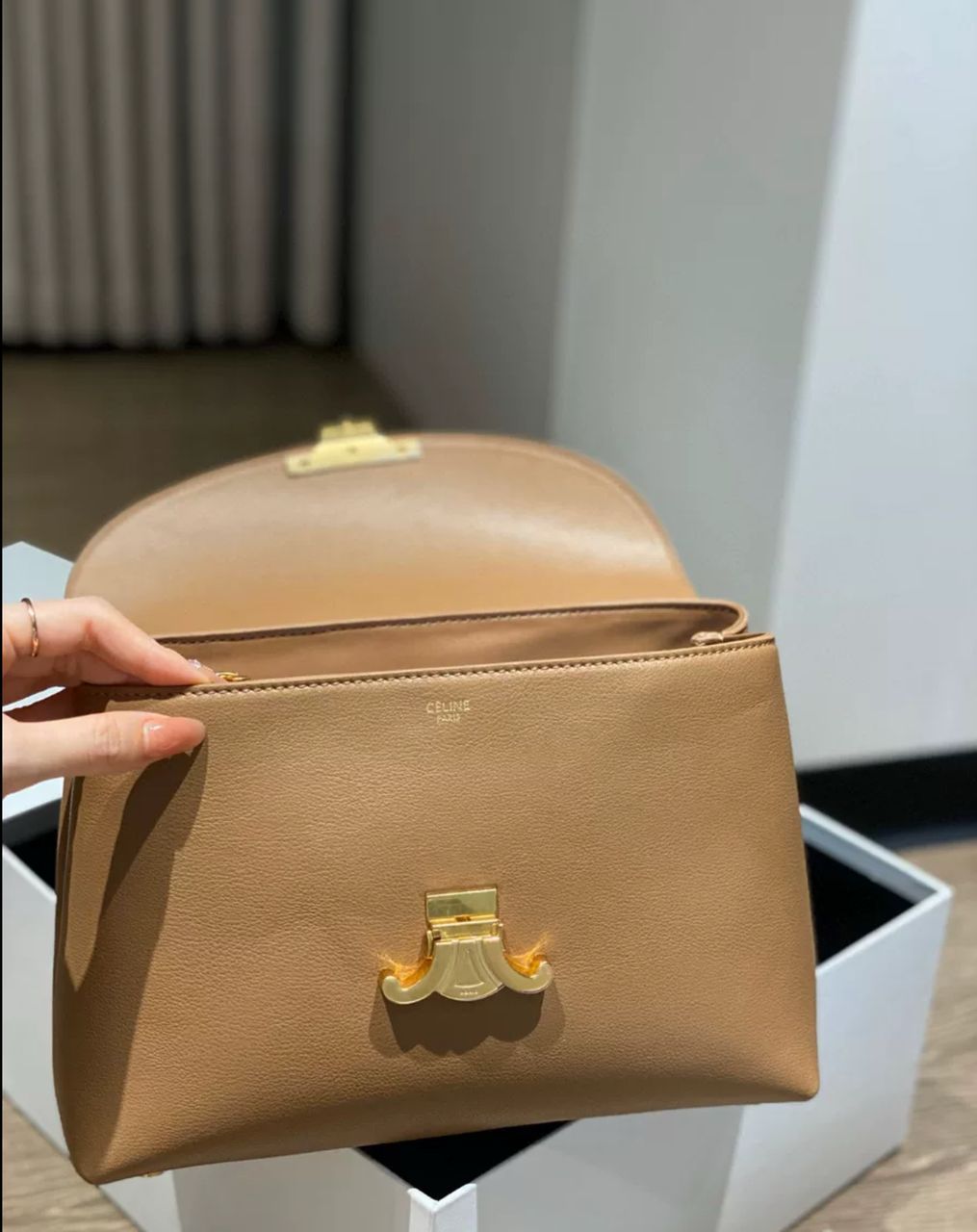 Celine TEEN NINO BAG IN SUPPLE GRAINED CALFSKIN