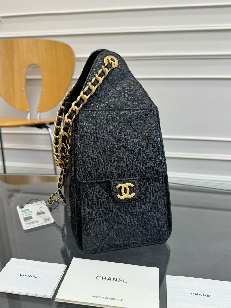 Chanel 25 Small and Medium in Grain leather