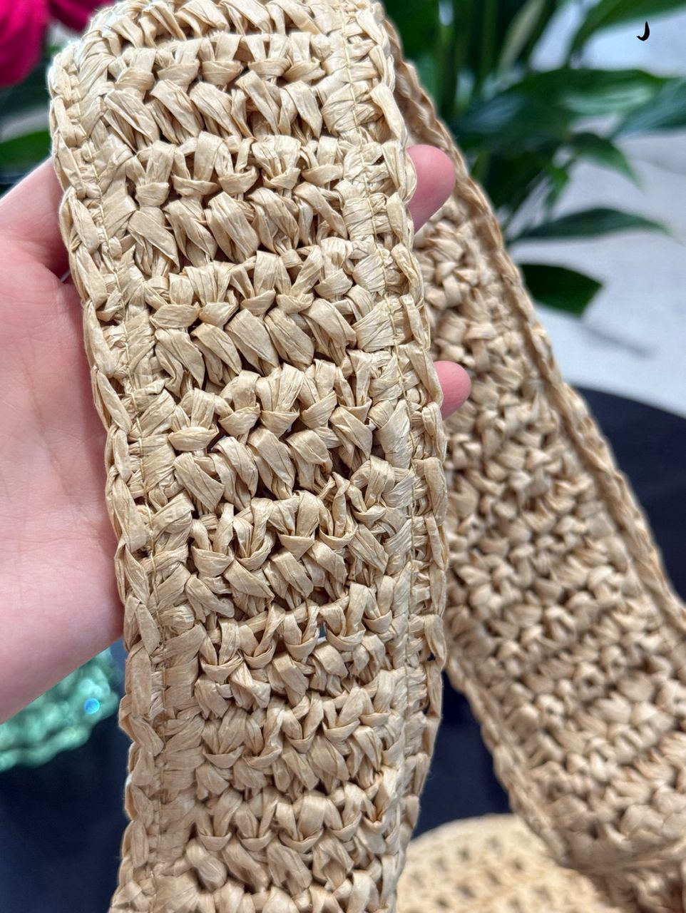 Miu Miu Raffia Tote bag