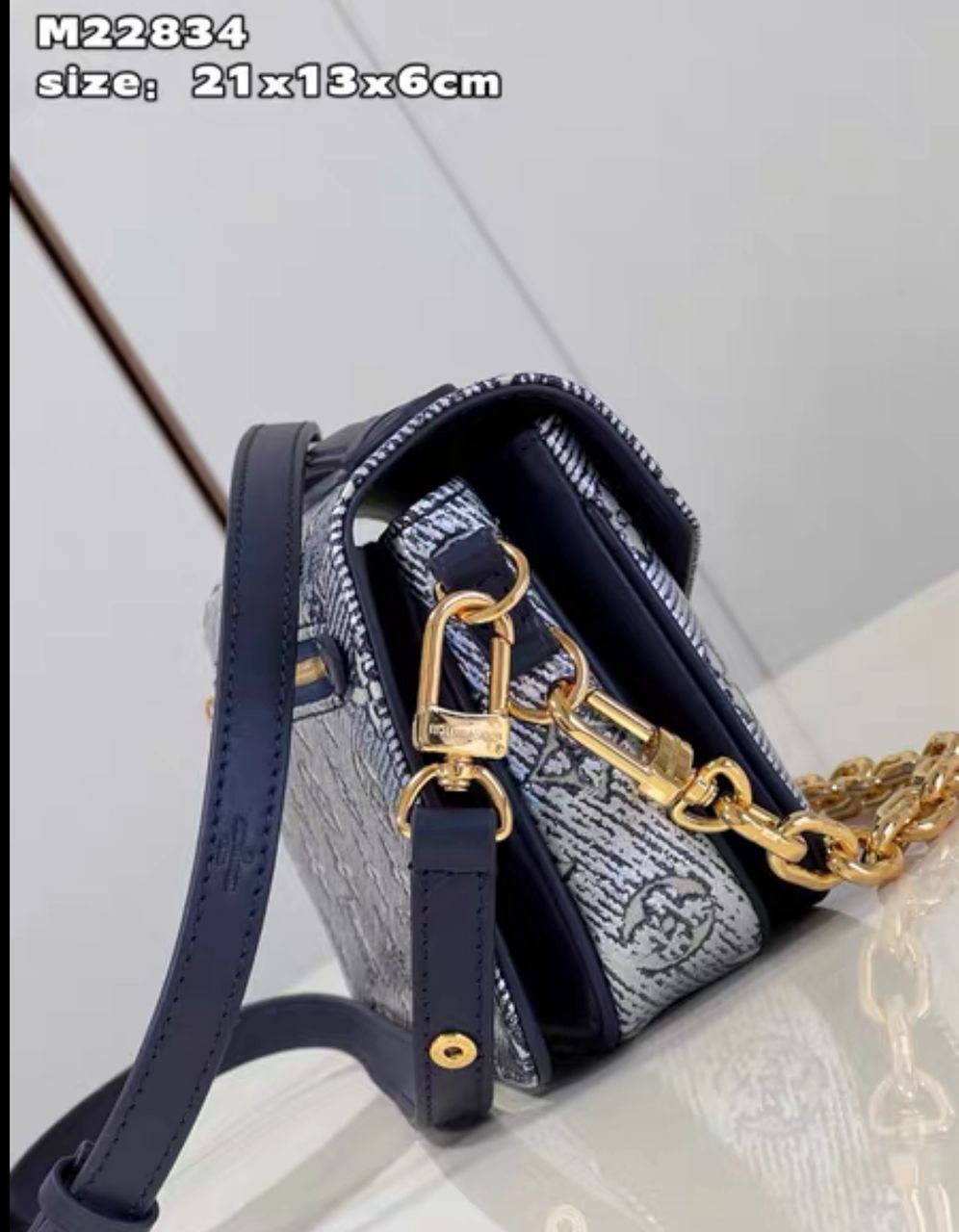 Louis Vuitton Denim Pochette Metis