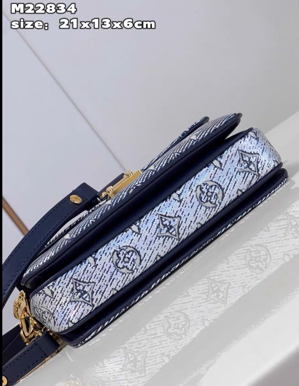 Louis Vuitton Denim Pochette Metis