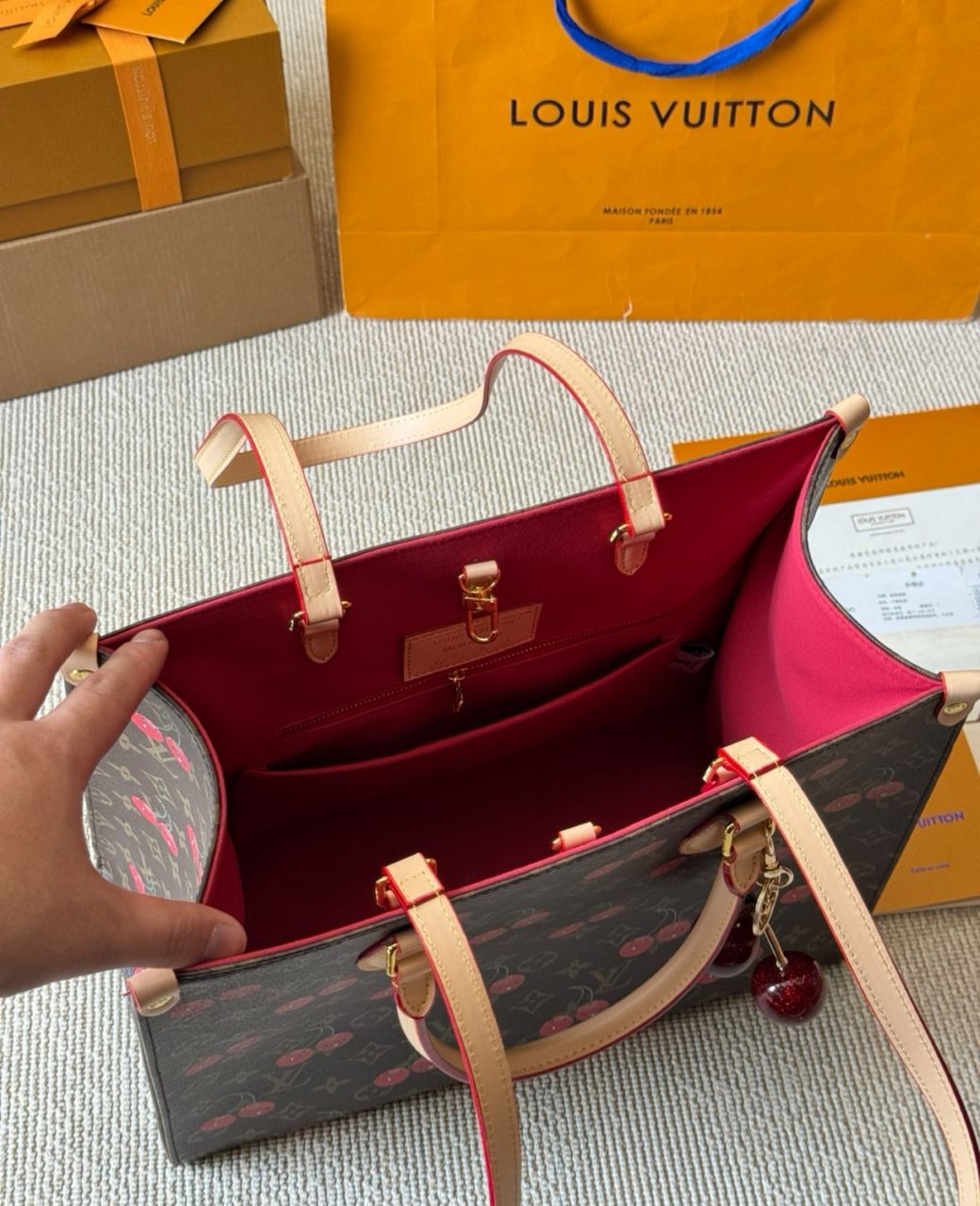 Louis Vuitton LV x TM Cherry Onthego MM