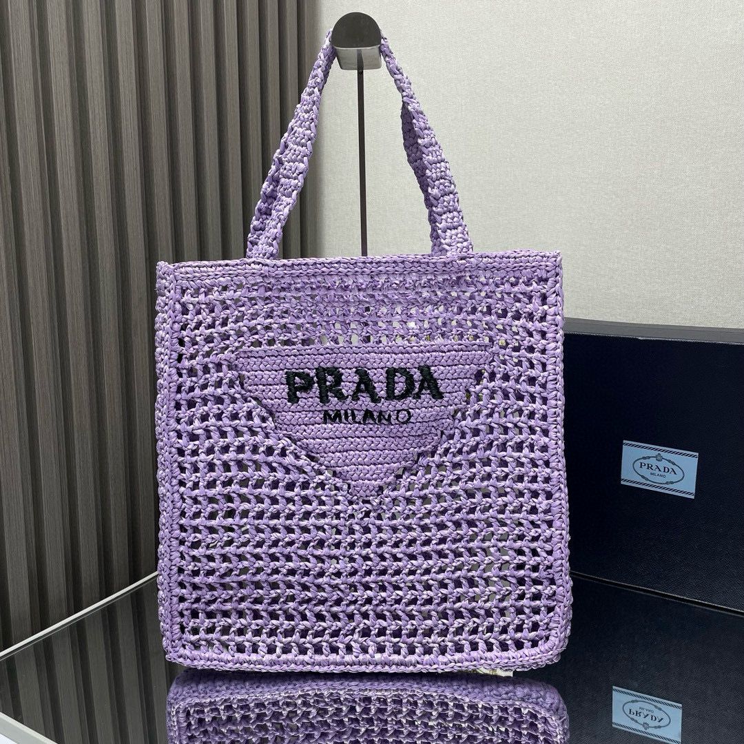 Prada Straw Beach Tote bag