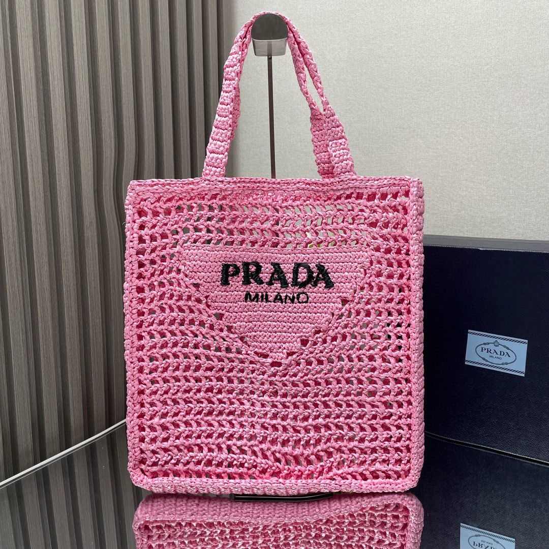 Prada Straw Beach Tote bag