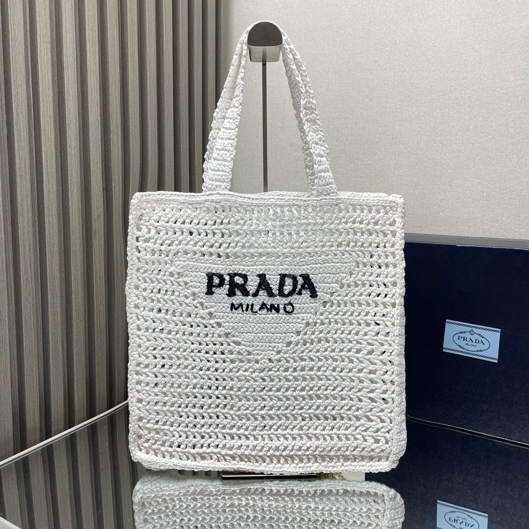 Prada Straw Beach Tote bag