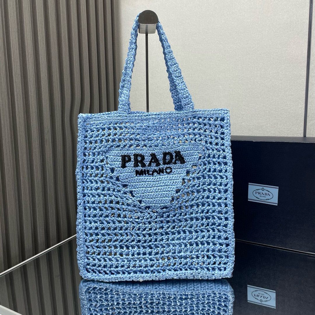 Prada Straw Beach Tote bag