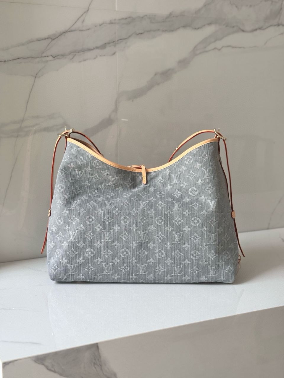 Louis Vuitton CarryAll MM Denim bag