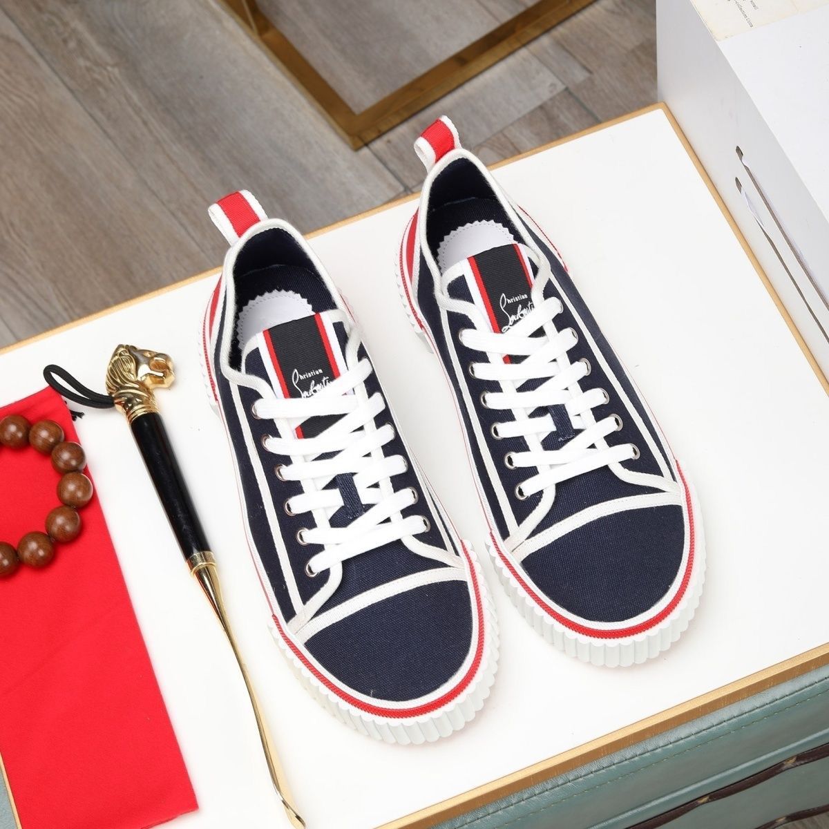 Christian Louboutin 40mm Super Pedro Sneakers