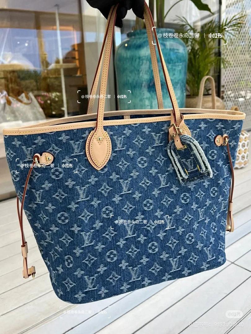 Louis Vuitton Denim Neverfull MM