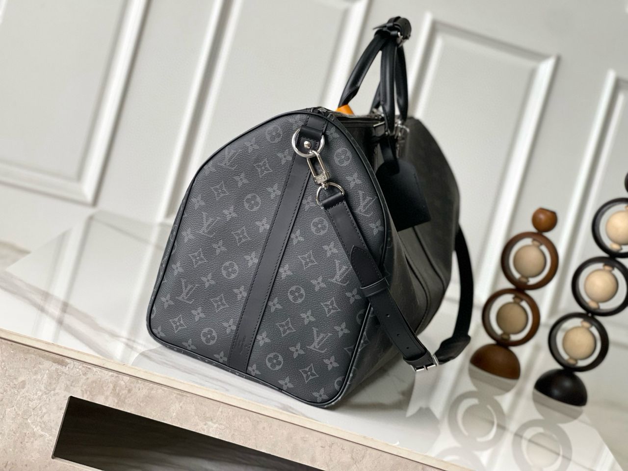 Louis Vuitton Keepall Bandoulière 55 Monogram Eclipse
