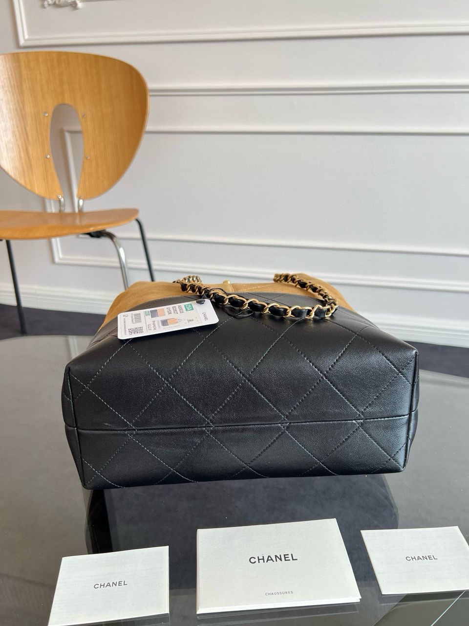 Chanel Small Shopping Suede bag