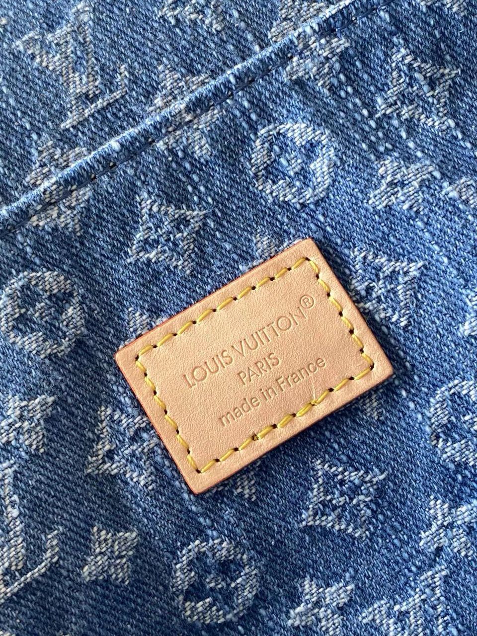 Louis Vuitton Dauphine Soft GM denim