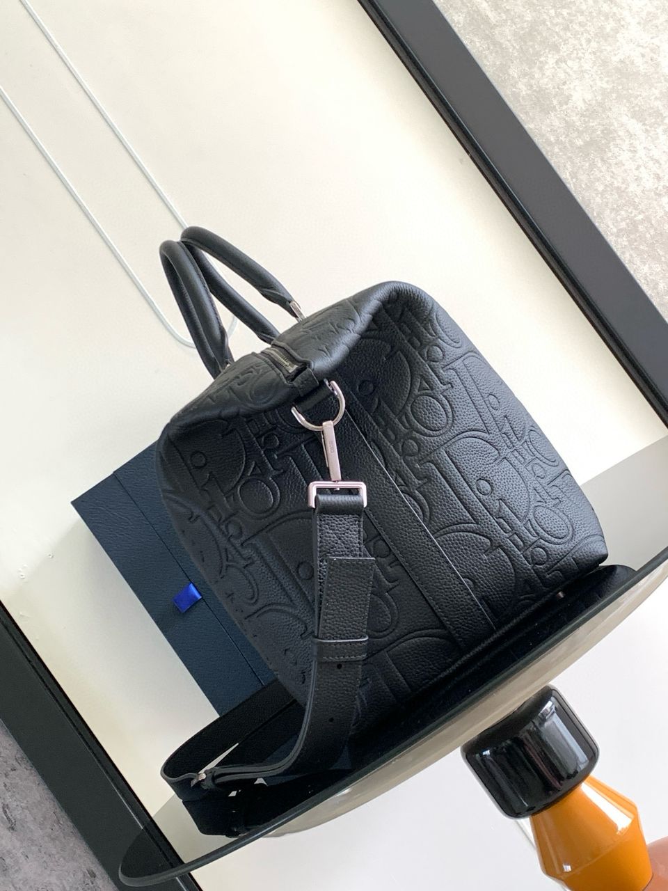 Dior Weekender 40 leather travel bag