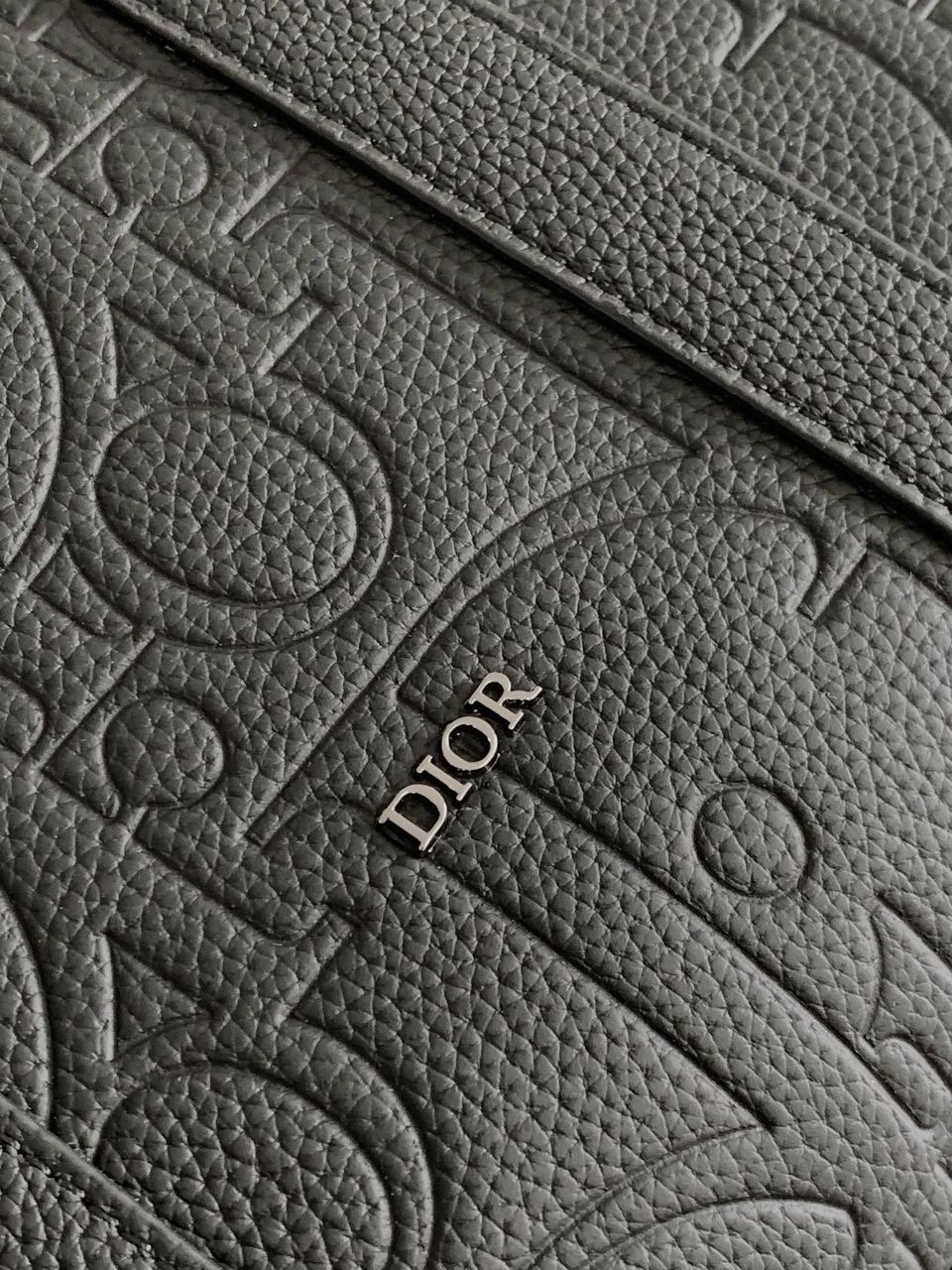 Dior Weekender 40 leather travel bag