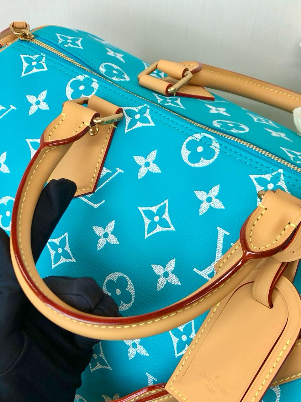Louis Vuitton Speedy P9 Tiffany blue