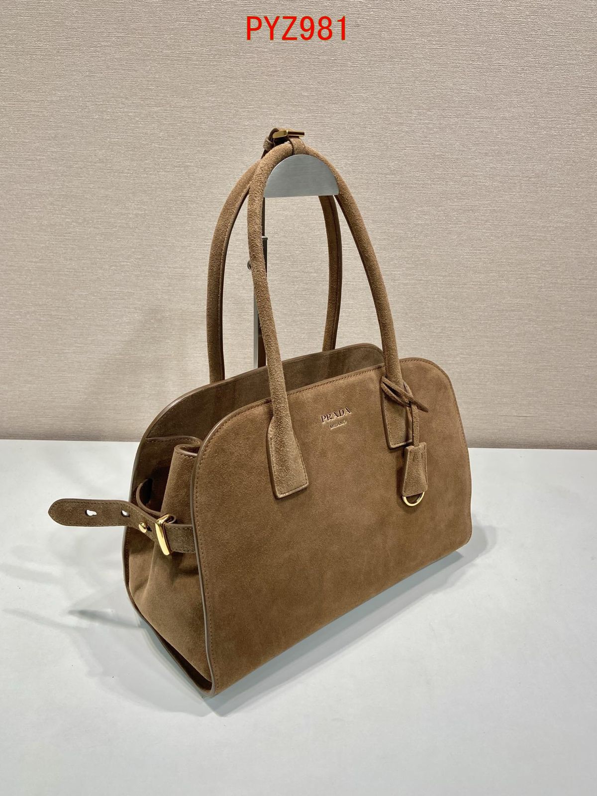 Prada Medium Suede bag