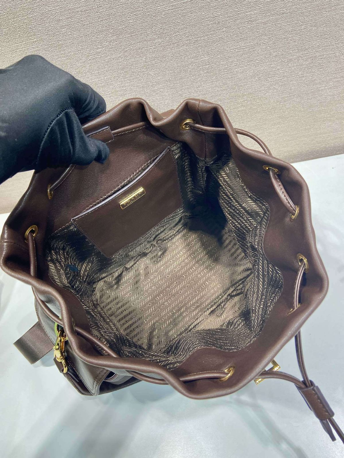 Prada Vintage leather Bacpack