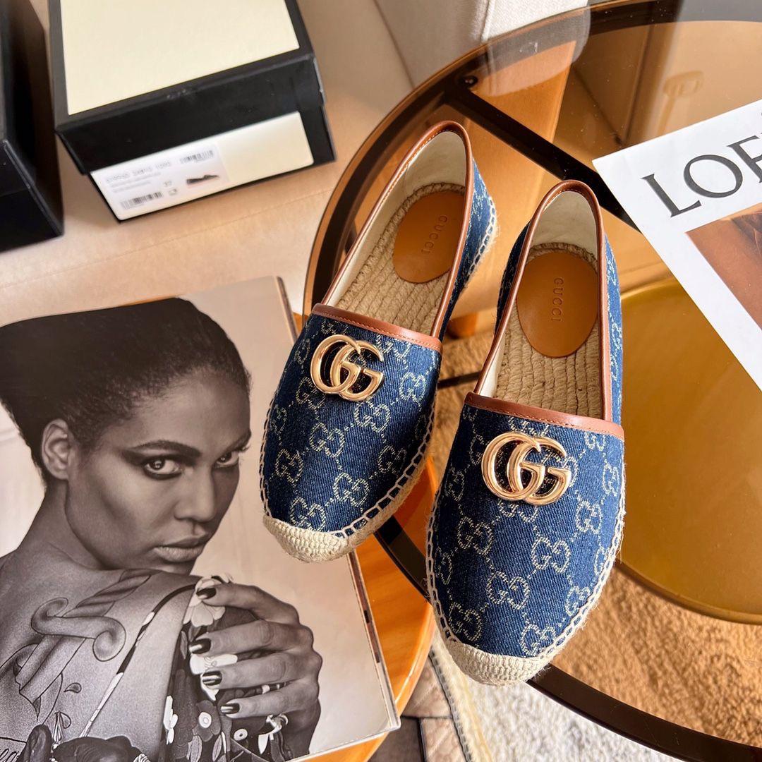Gucci Denim Espadrilles