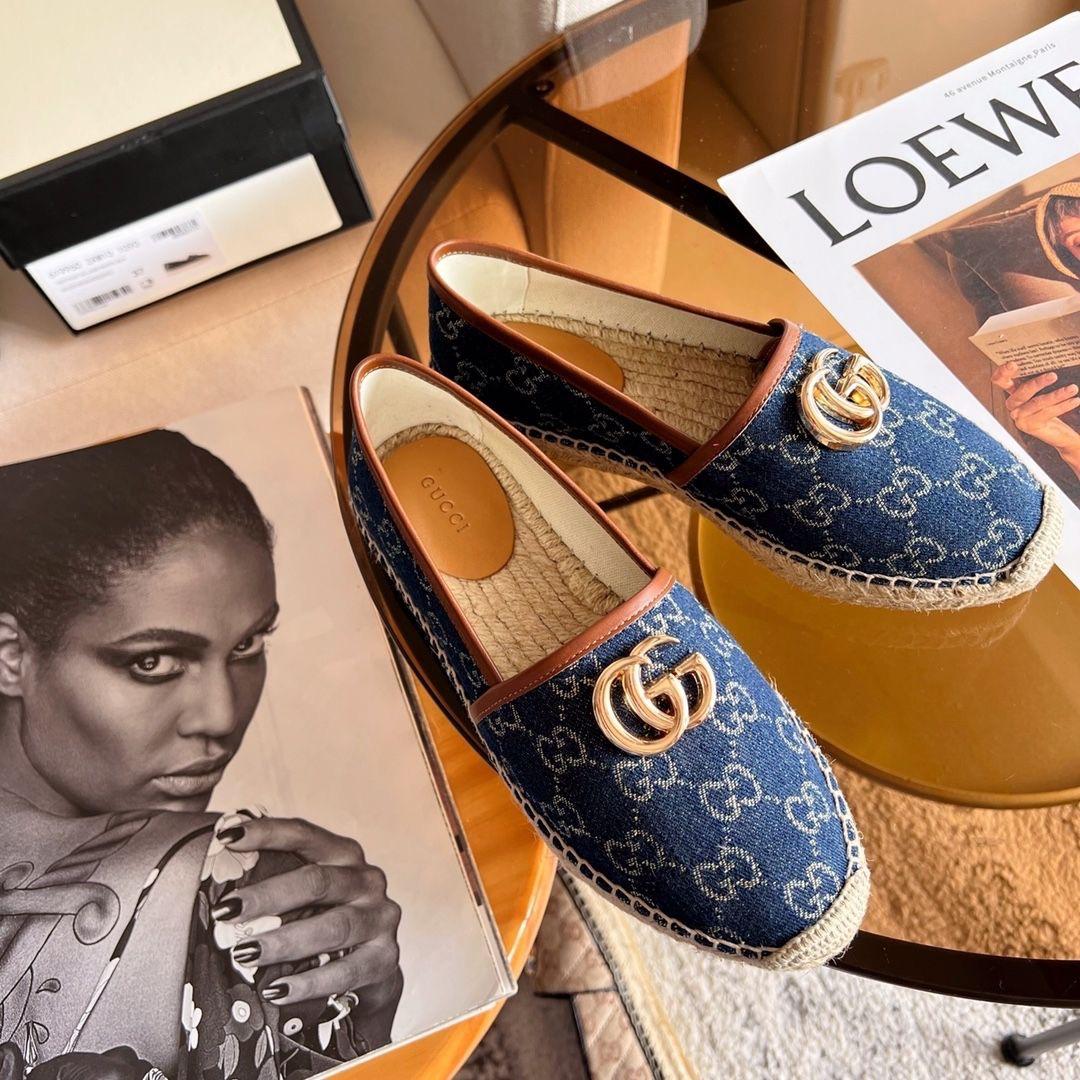 Gucci Denim Espadrilles