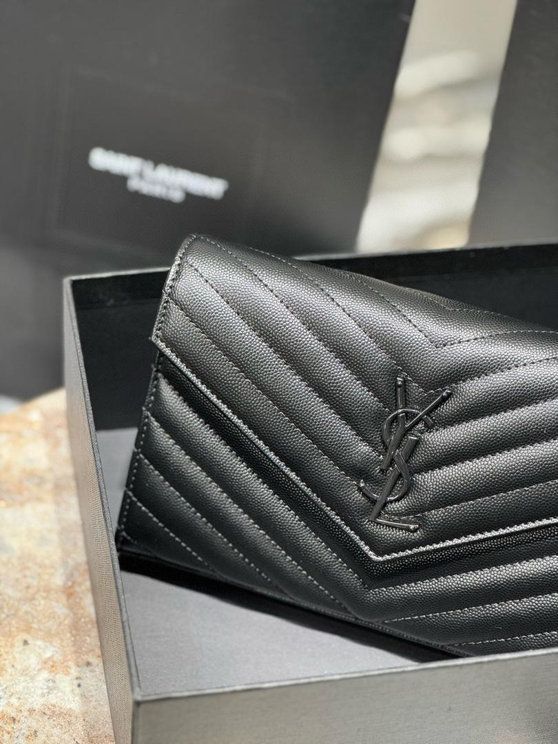 YSL Cassandre Envelope Chain Wallet