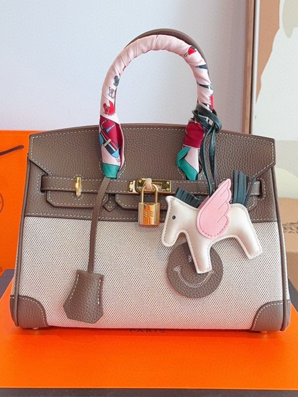 Hermes Birkin Canvas bag
