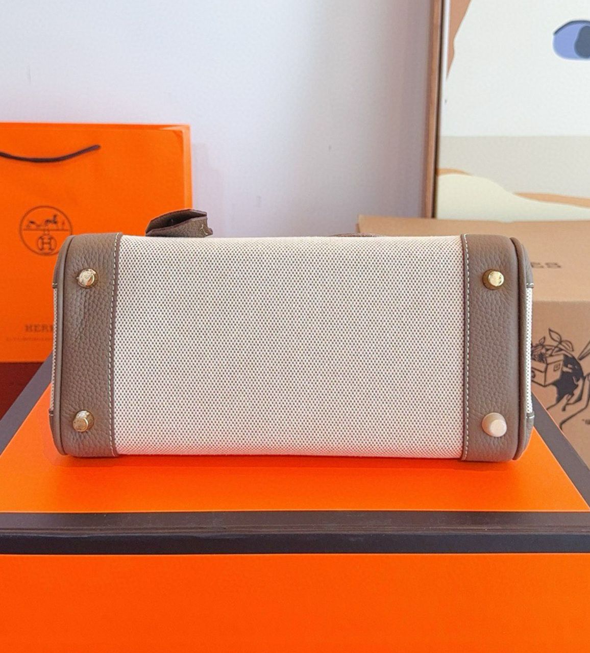 Hermes Birkin Canvas bag