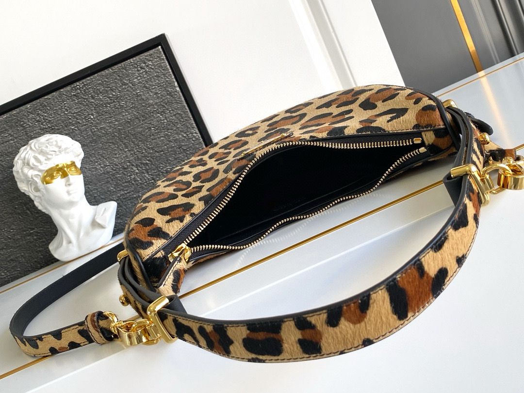 Prada Arque Small Bag leopard pattern