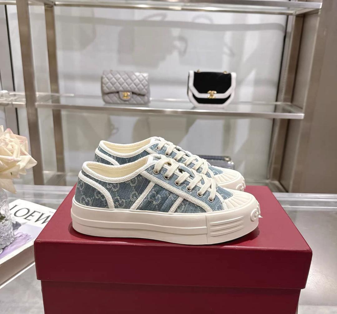 Gucci Denim Sneakers