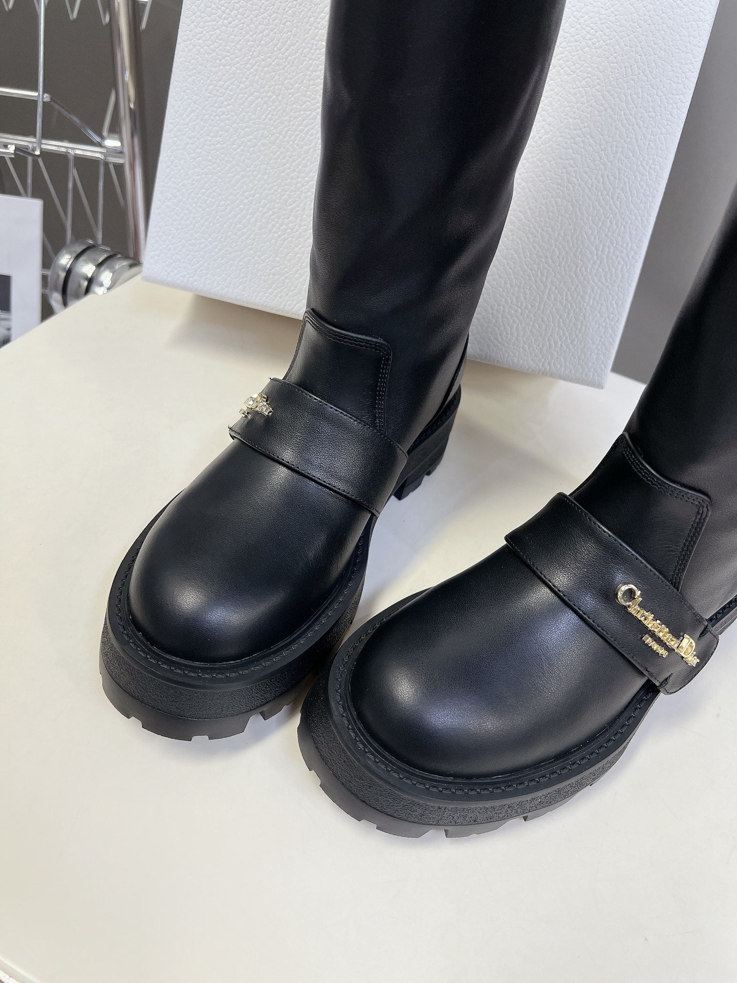 Christian Dior High Boots