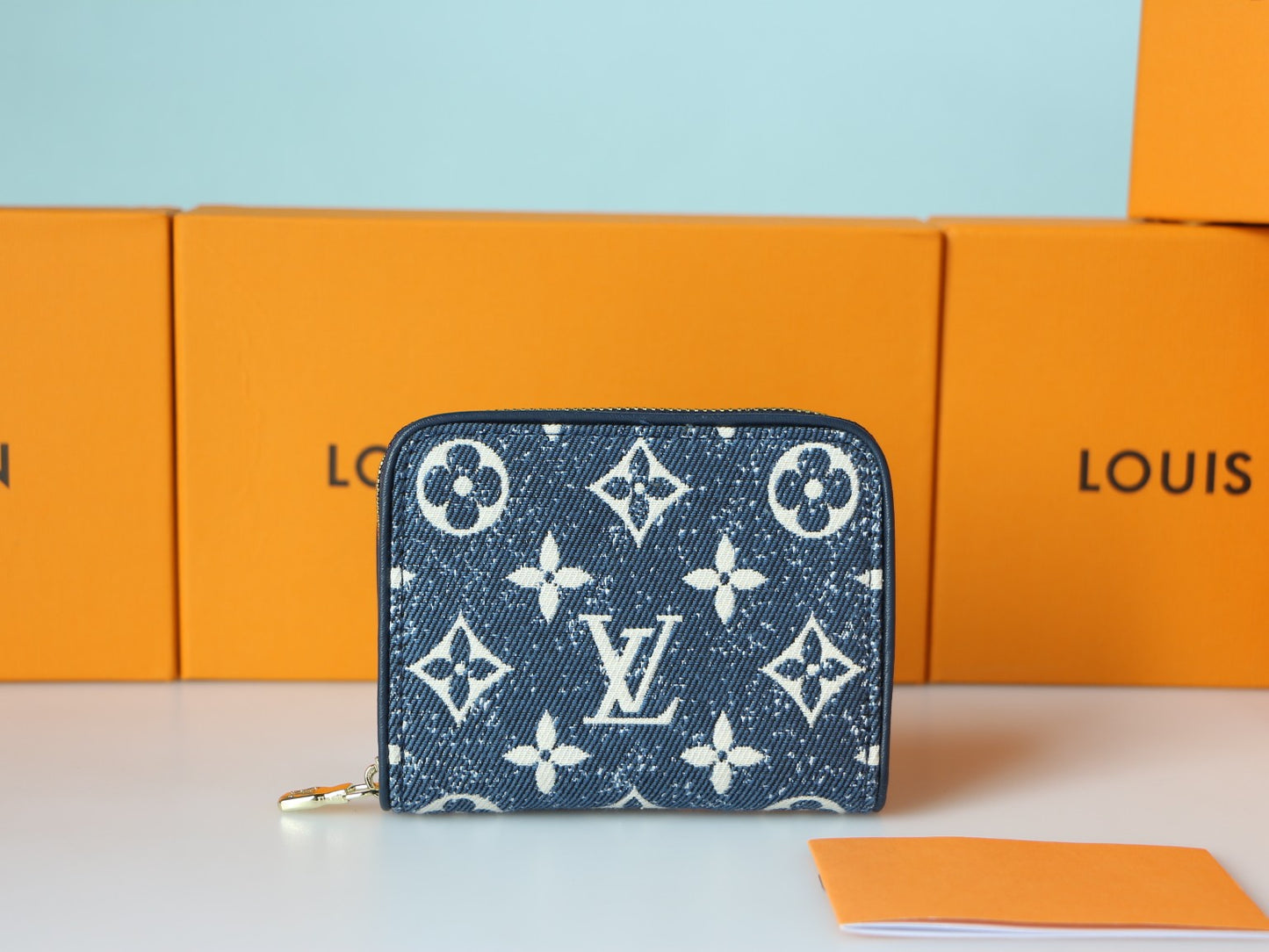 Louis Vuitton Denim Coin Purse