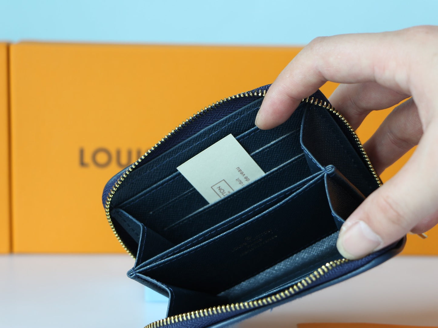 Louis Vuitton Denim Coin Purse