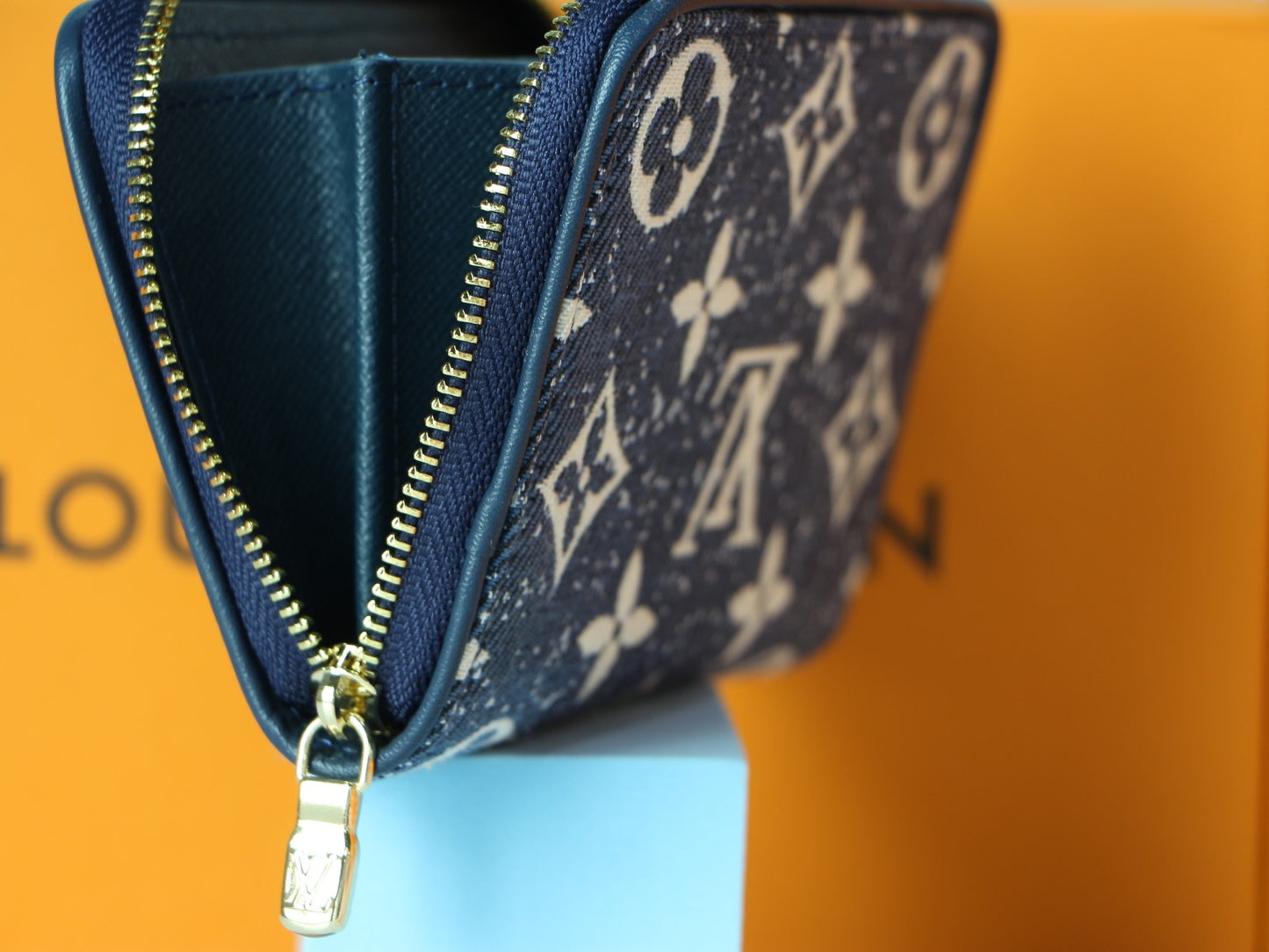 Louis Vuitton Denim Coin Purse